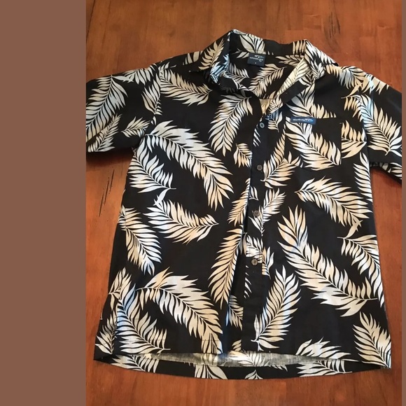 AISOKULA Fiji Hawaiian Print Shirt Button Down - Picture 1 of 6